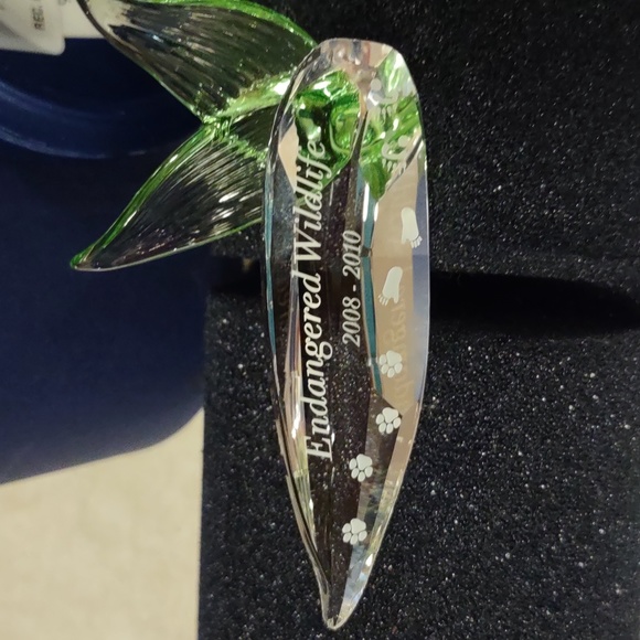 Swarovski Silver Crystal "Namensschild 2008. Figurine. 100% Authentic. - Picture 3 of 10